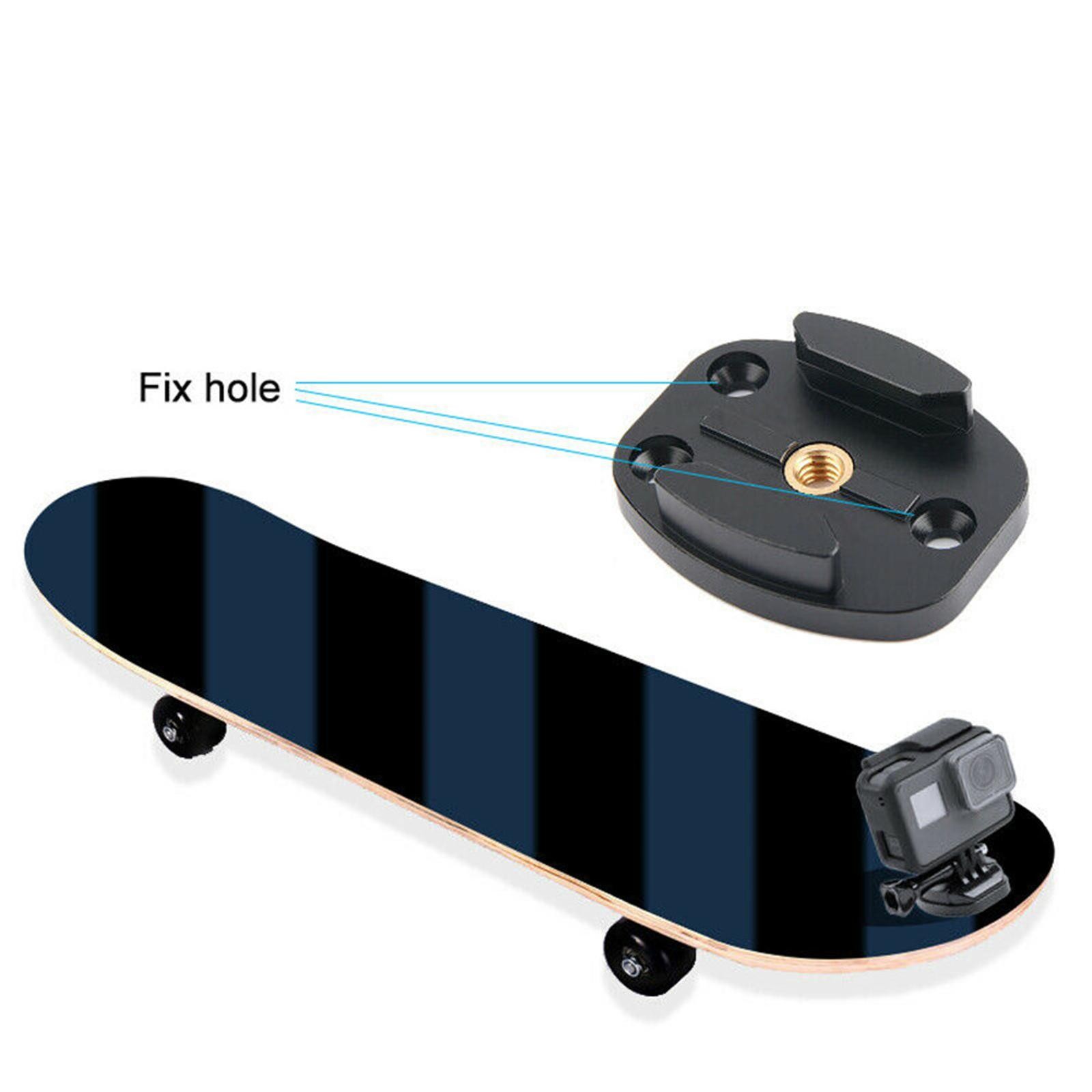 Universal 1/4in Screw Aluminium Camera Quick Release Plate Tripod Mount Bracket