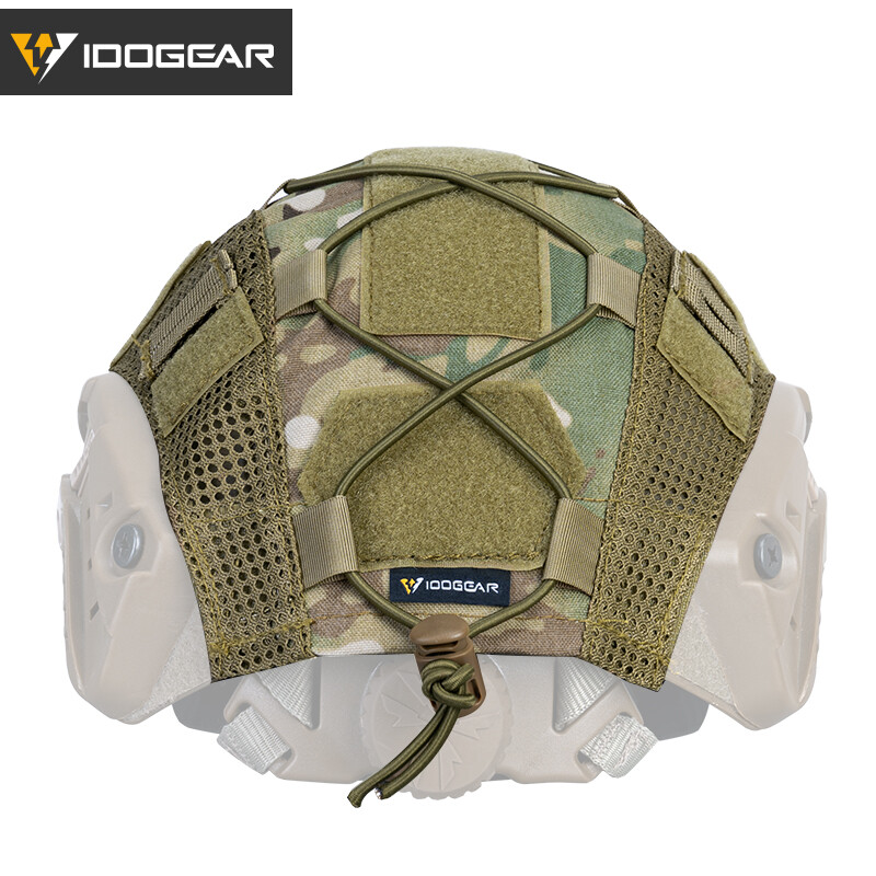 IDOGEAR FAST Helmet Cover Tactical Airsoft Gear Wargame Headwear Camo Hunting