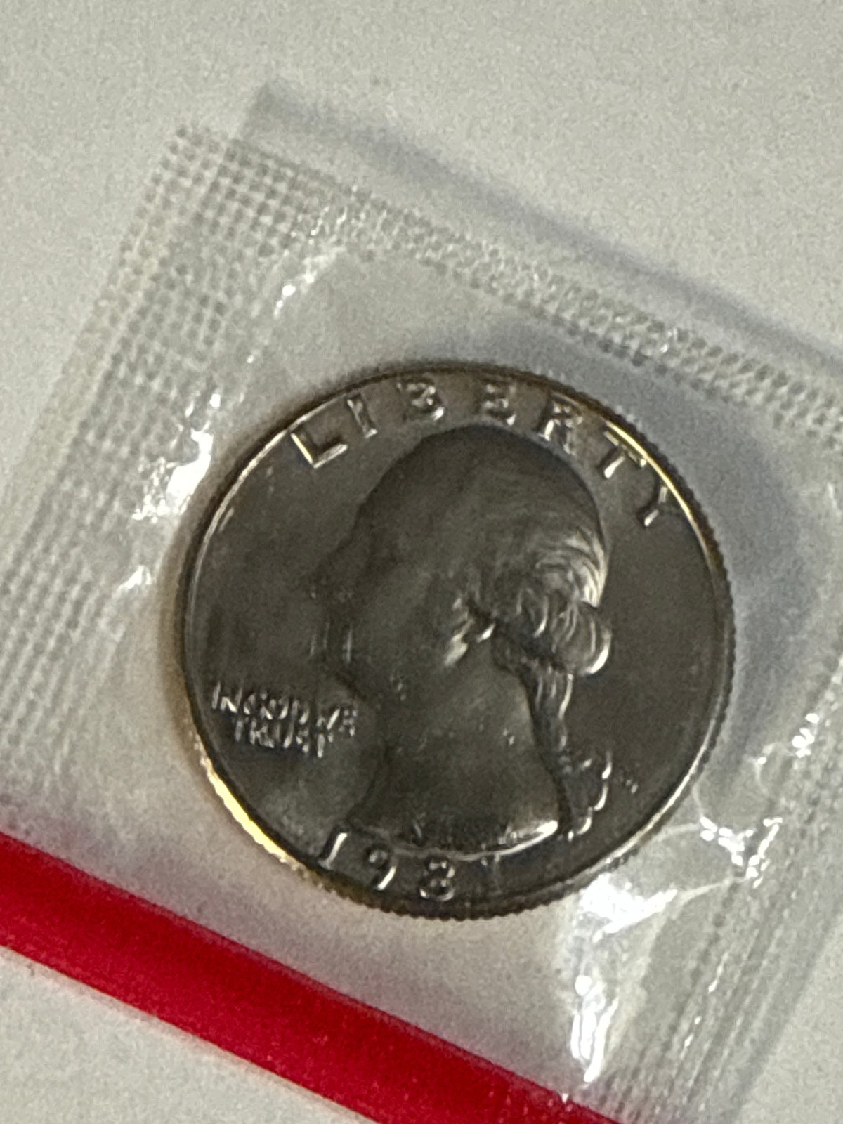 1981 D Washington Quarter