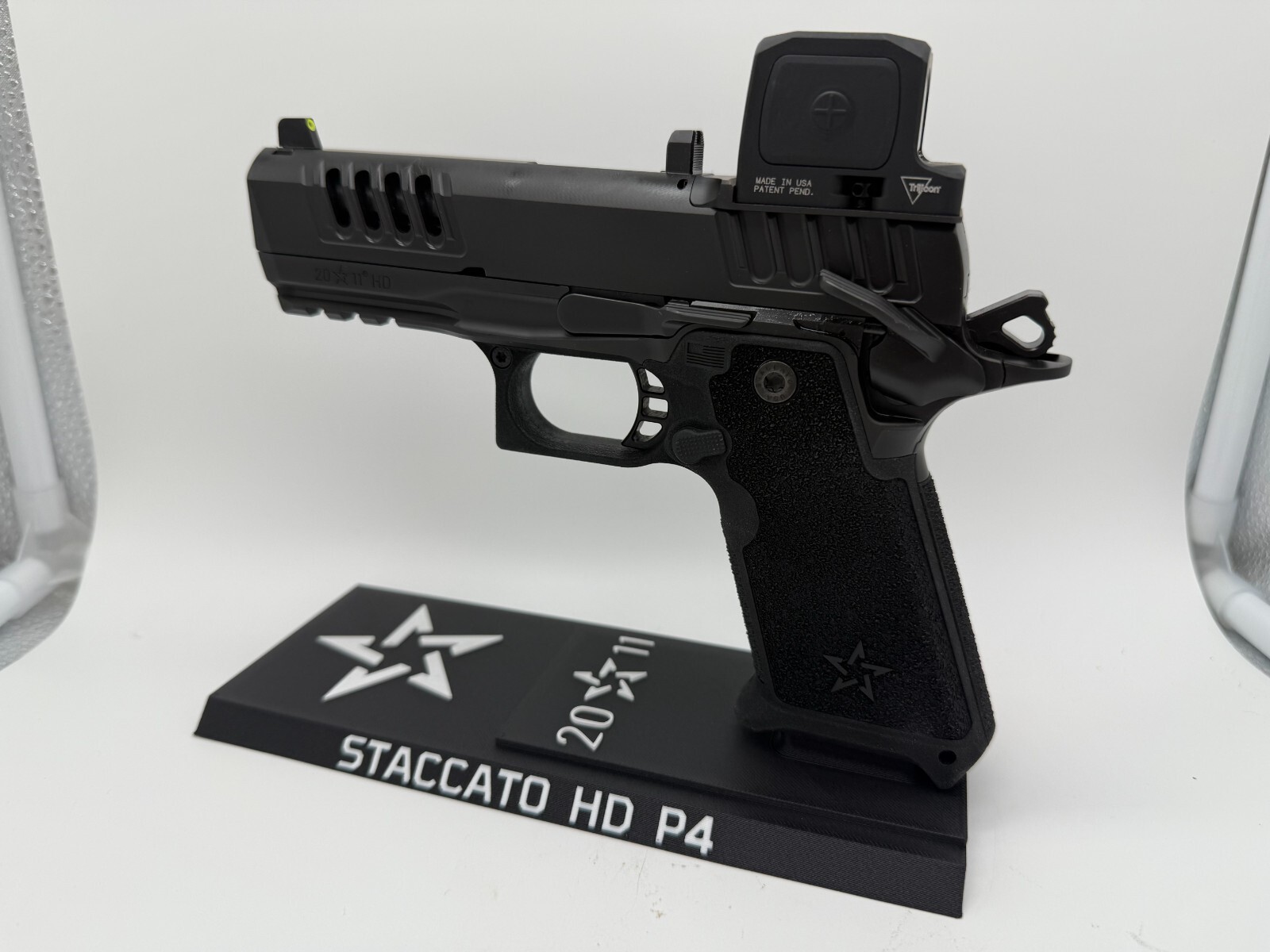 Pistol Stand/Display/Safe Organizer for Staccato HD P4.5
