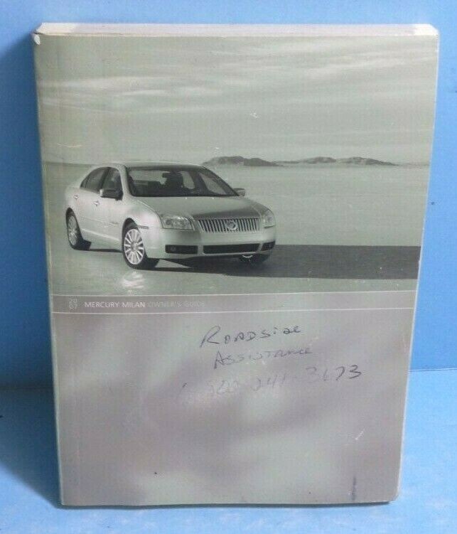 07 2007 Mercury Milan owners manual
