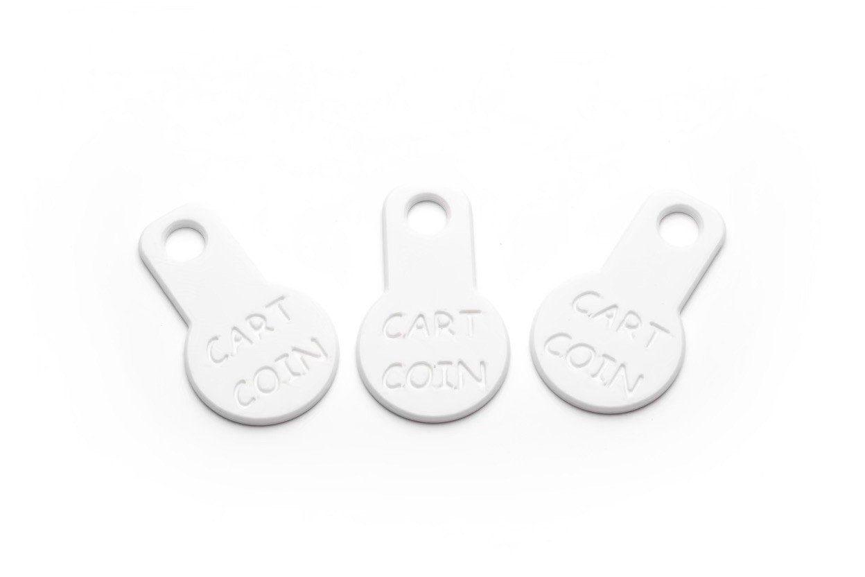 Aldi Key Chain Cart Key (3 Pack)