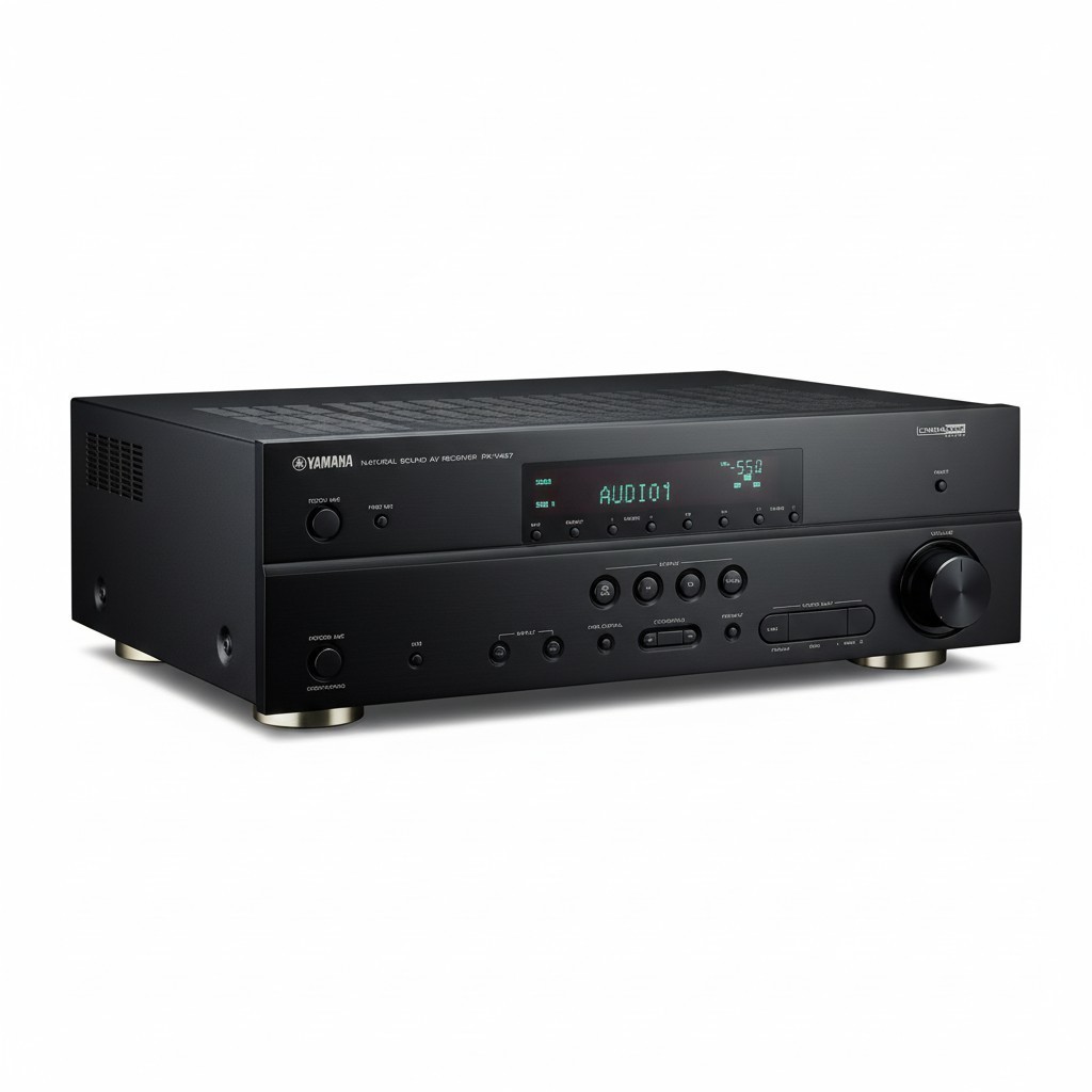 Yamaha RX-V467 Natural Sound Home Theater Receiver 5.1 7.1 Pre-Out 105W HDMI