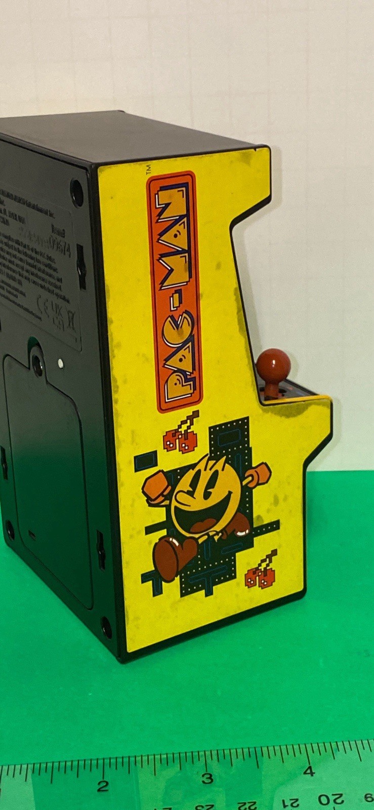 Basic Fun Pac-Man Handheld Mini Arcade Game Bandai Namco Pacman Tested Working