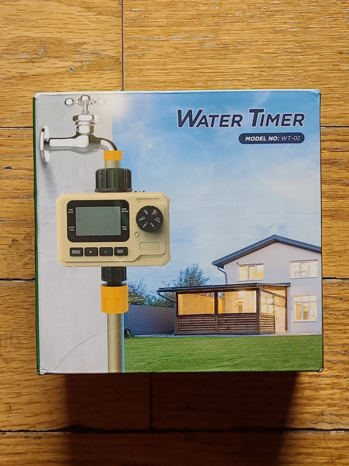 Water Timer Wt02 Hose bib - Timed Conservation Watering - Manual Instant Faucet