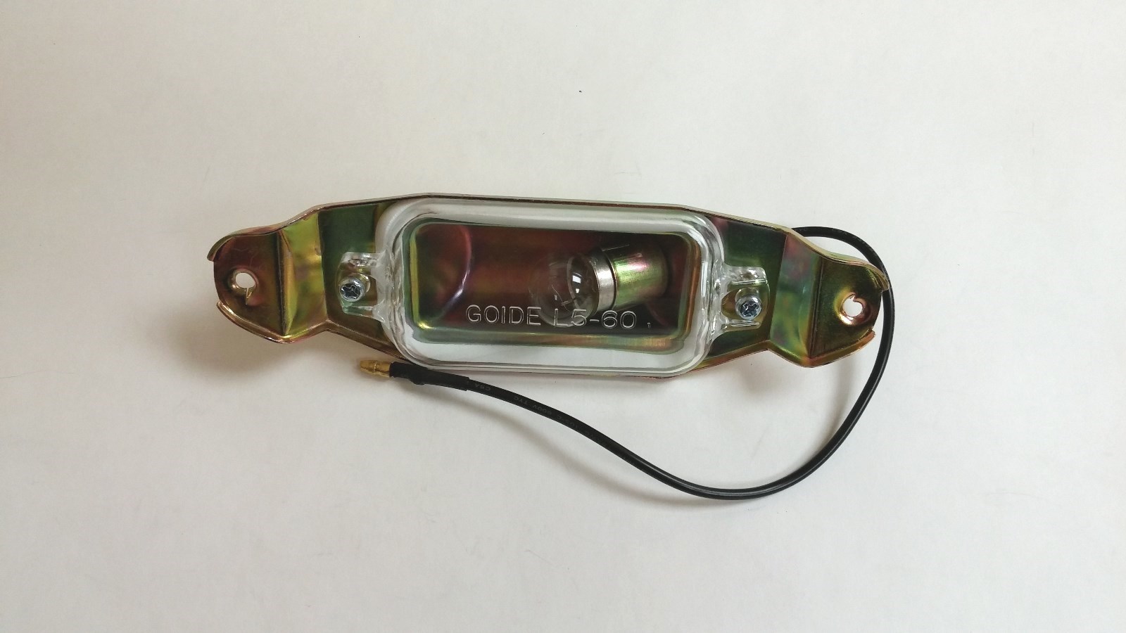 1962 1963 1964 Chevy Impala Belair Biscayne License Plate Light Assembly