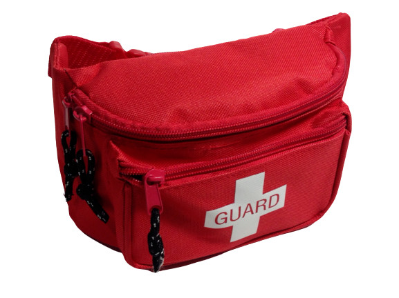 Safety Rescue Workwear First Aid MedicalGuard Waist Bag - Red