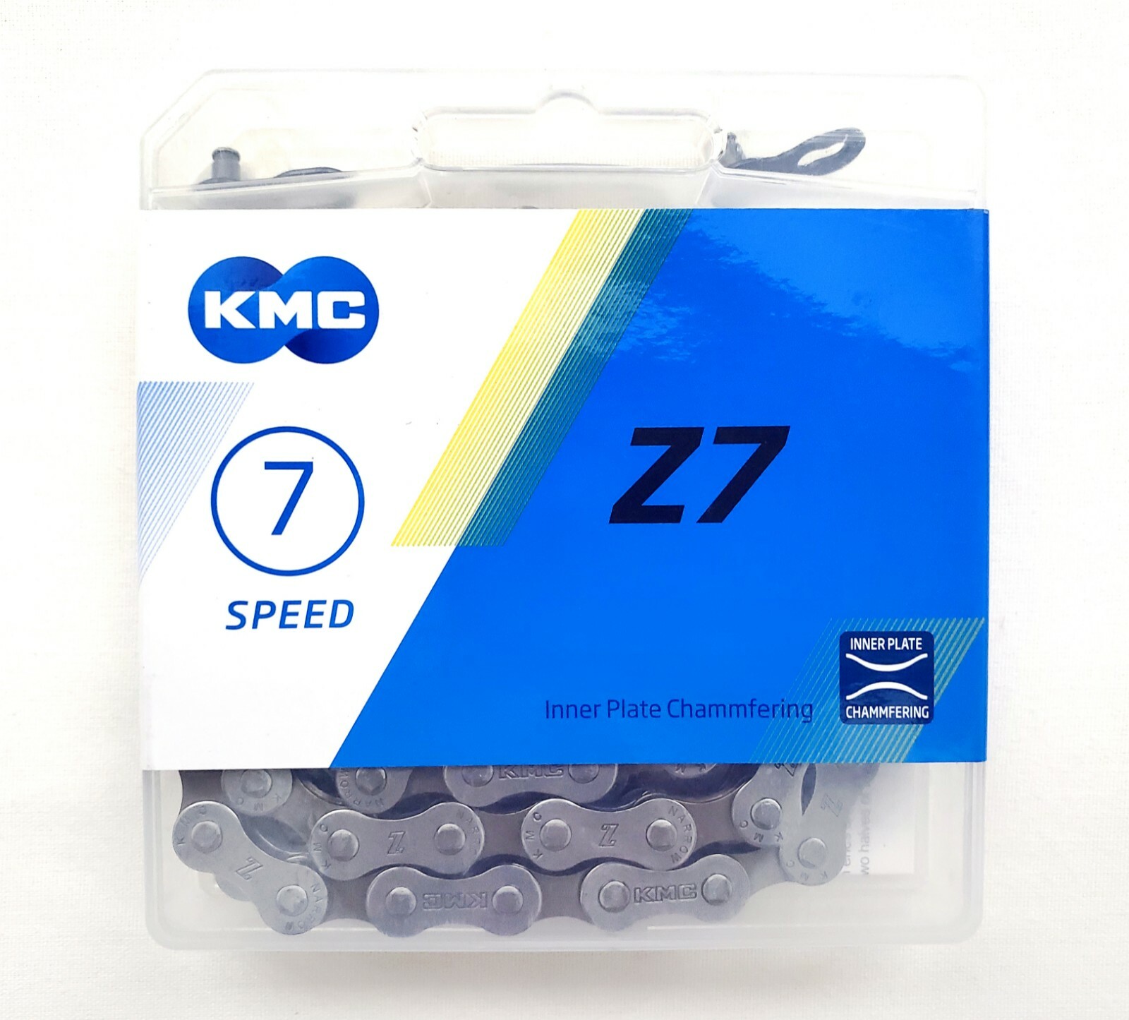 KMC Z7 1/2x3/32x116L 7speed 7spd Chain Gray Brown