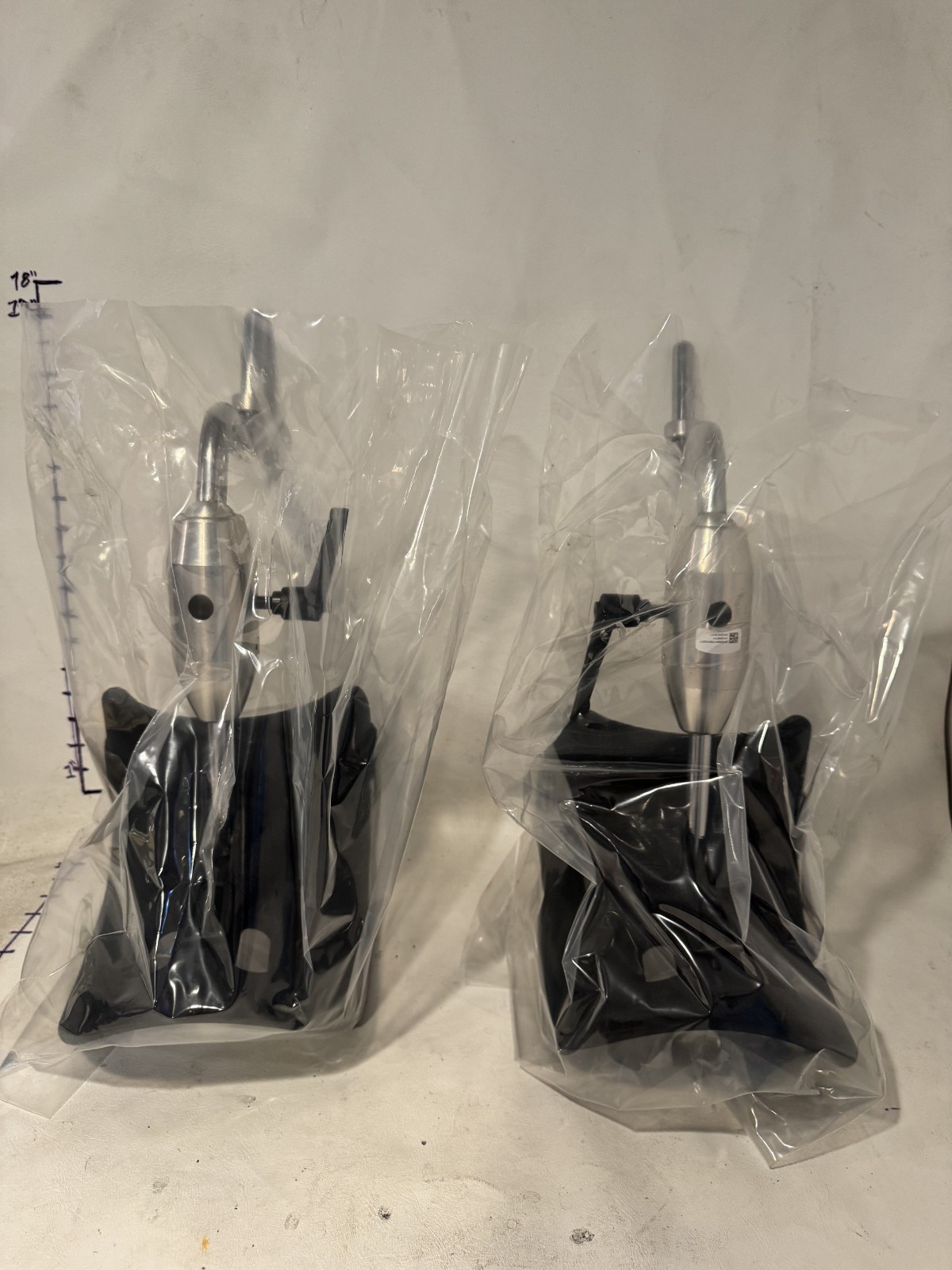 Midmark 9A645001 Exam Table Chair Articulating Knee Crutch Kit with Receivers