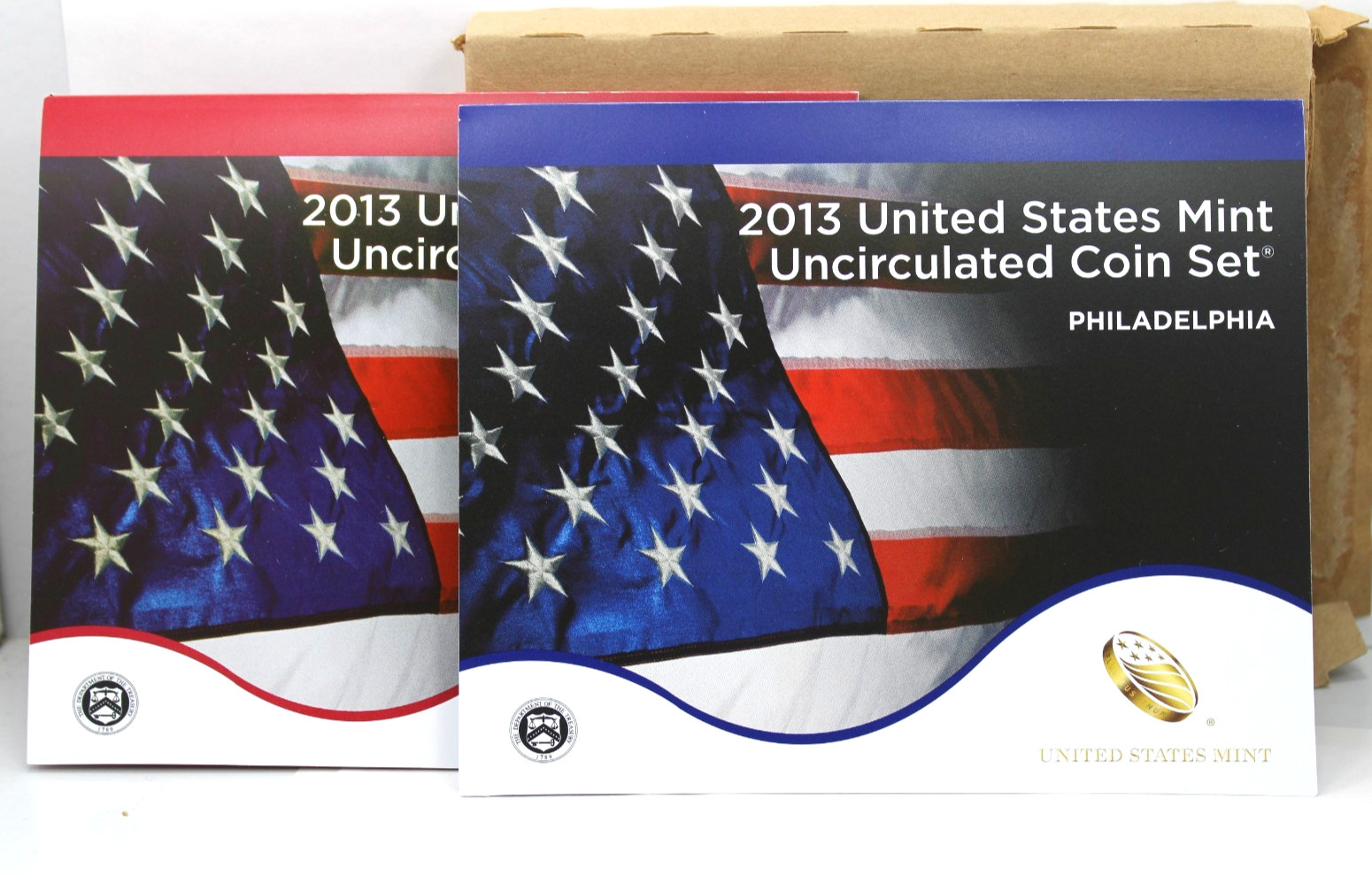 2013 Philadelphia & Denver US Mint issued 28 Piece Uncirculated Coin Set !!