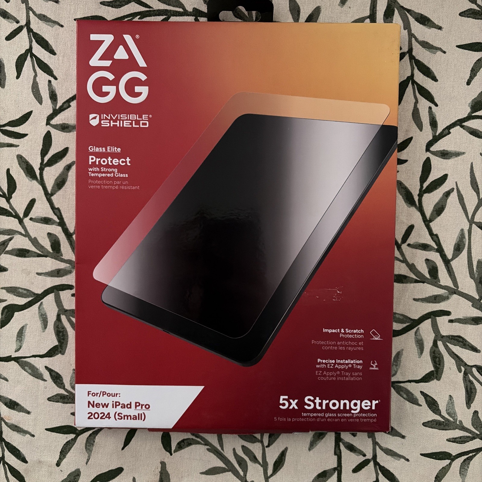 Zagg Invisible Shield Glass Elite Screen Protector for iPad Pro 11" 2024 (Small)