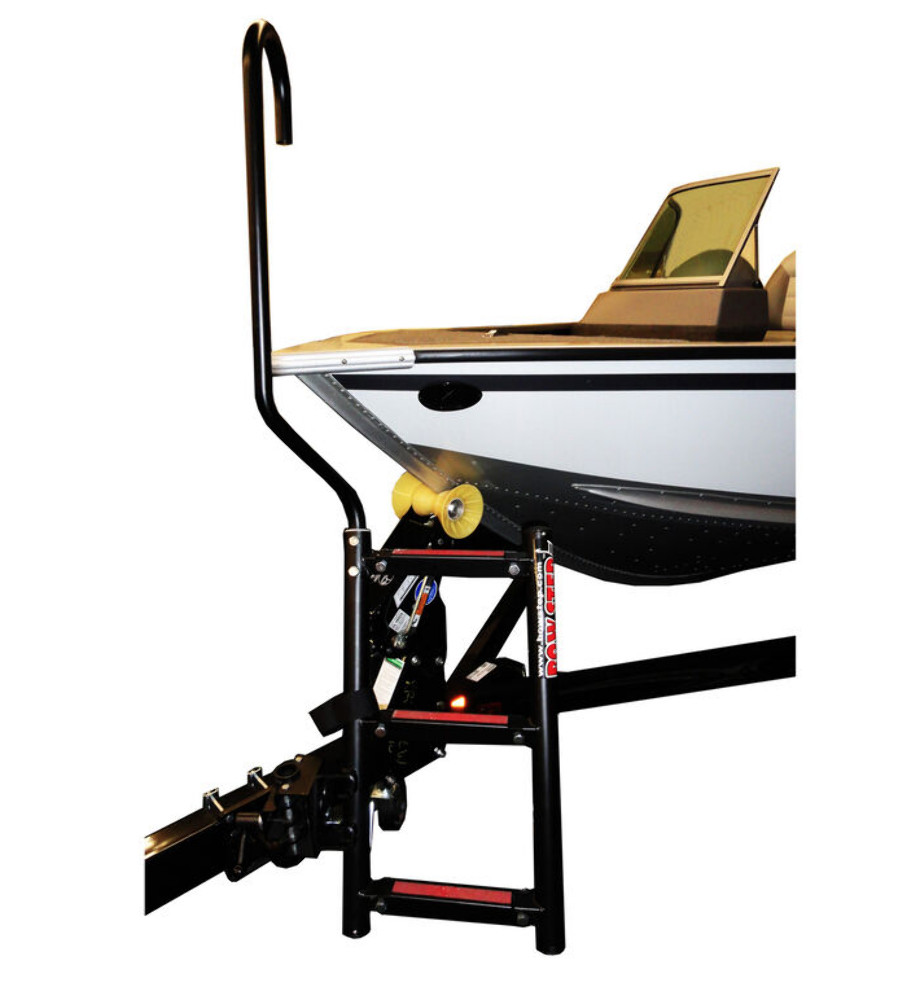 QUALITY MARK BOW STEP 4 STEP STARBOARD LADDER W/ RIGHT HANDLE 28803 MARINE BOAT