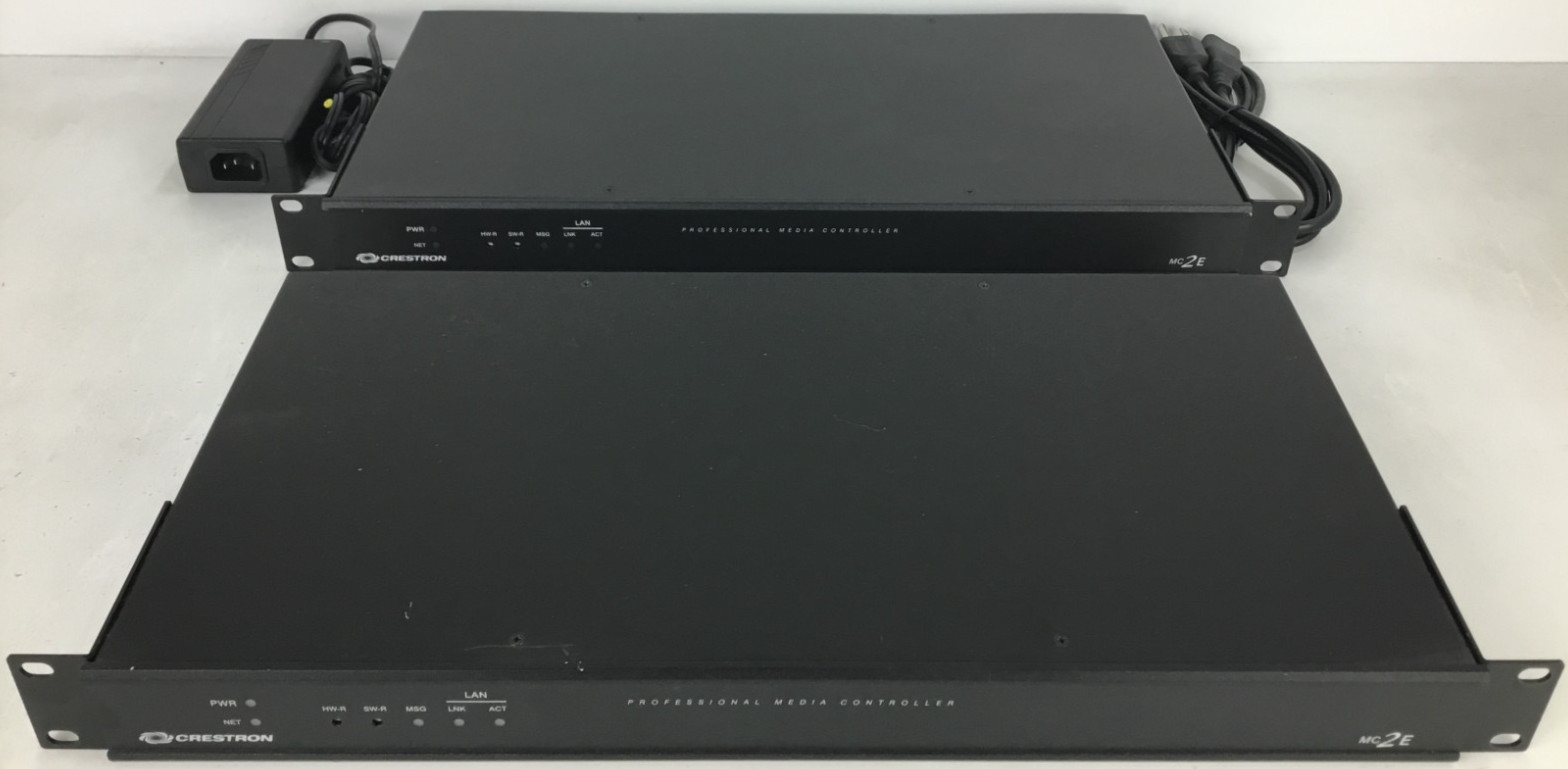 LOT OF 2 Crestron MC2E Professional Media 2-Series Compact Control System
