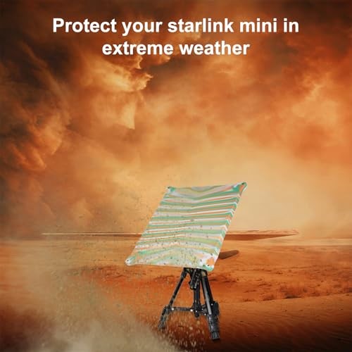 Silicone Cover for Mini Satellite Dish by Starlink - Shockproof Anti-Drop