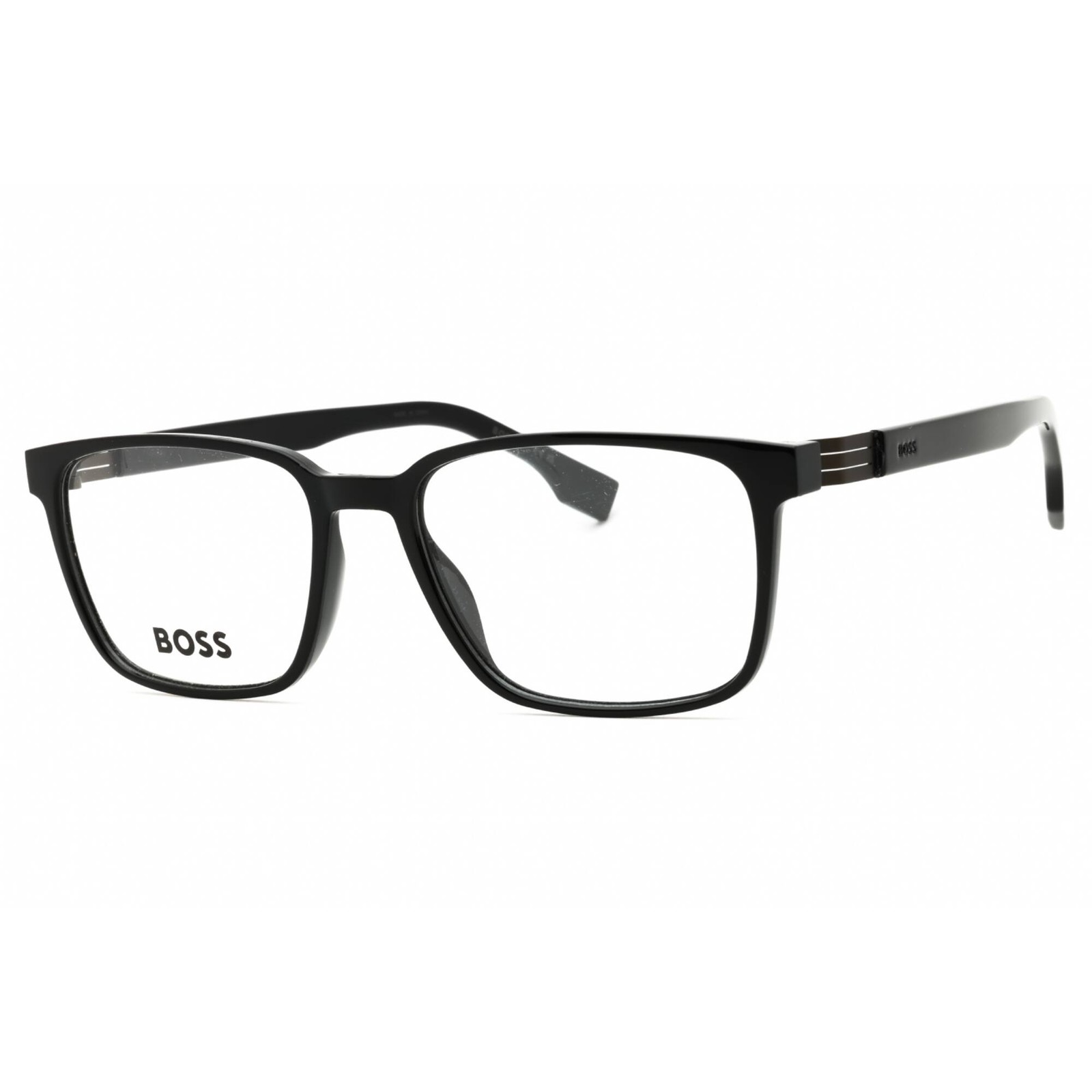 Hugo Boss Men's Eyeglasses Black Plastic Full Rim 57mm Frame BOSS 1578 0807 00