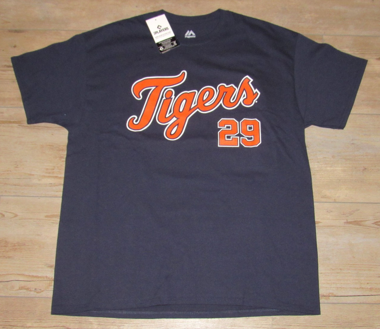 Detroit Tigers Tarik Skubal #29 Dark Blue Shirt t-Shirt Jersey size Men's 3XL