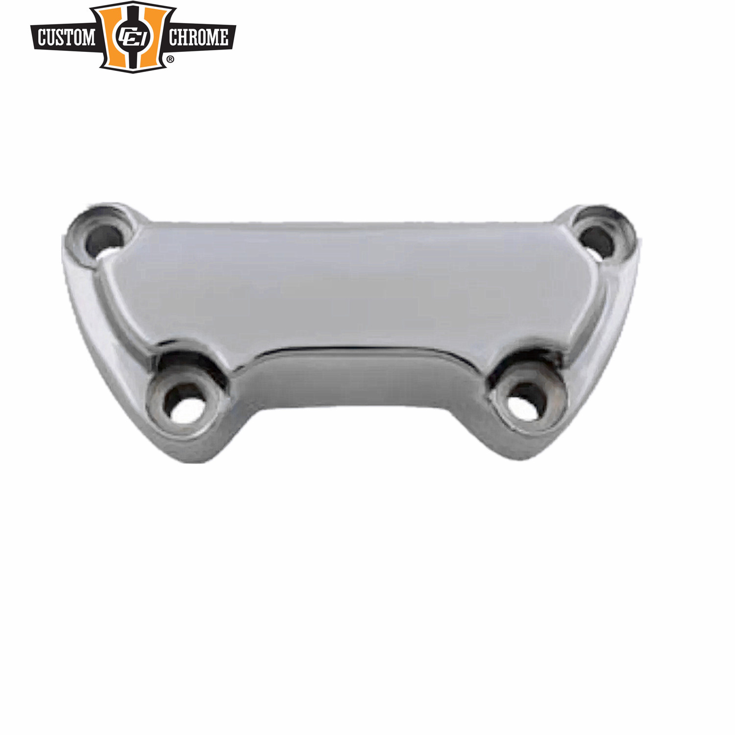 Custom Chrome Handlebar Top Clamp Fit For Harley Daivdson All Models 1974-Up