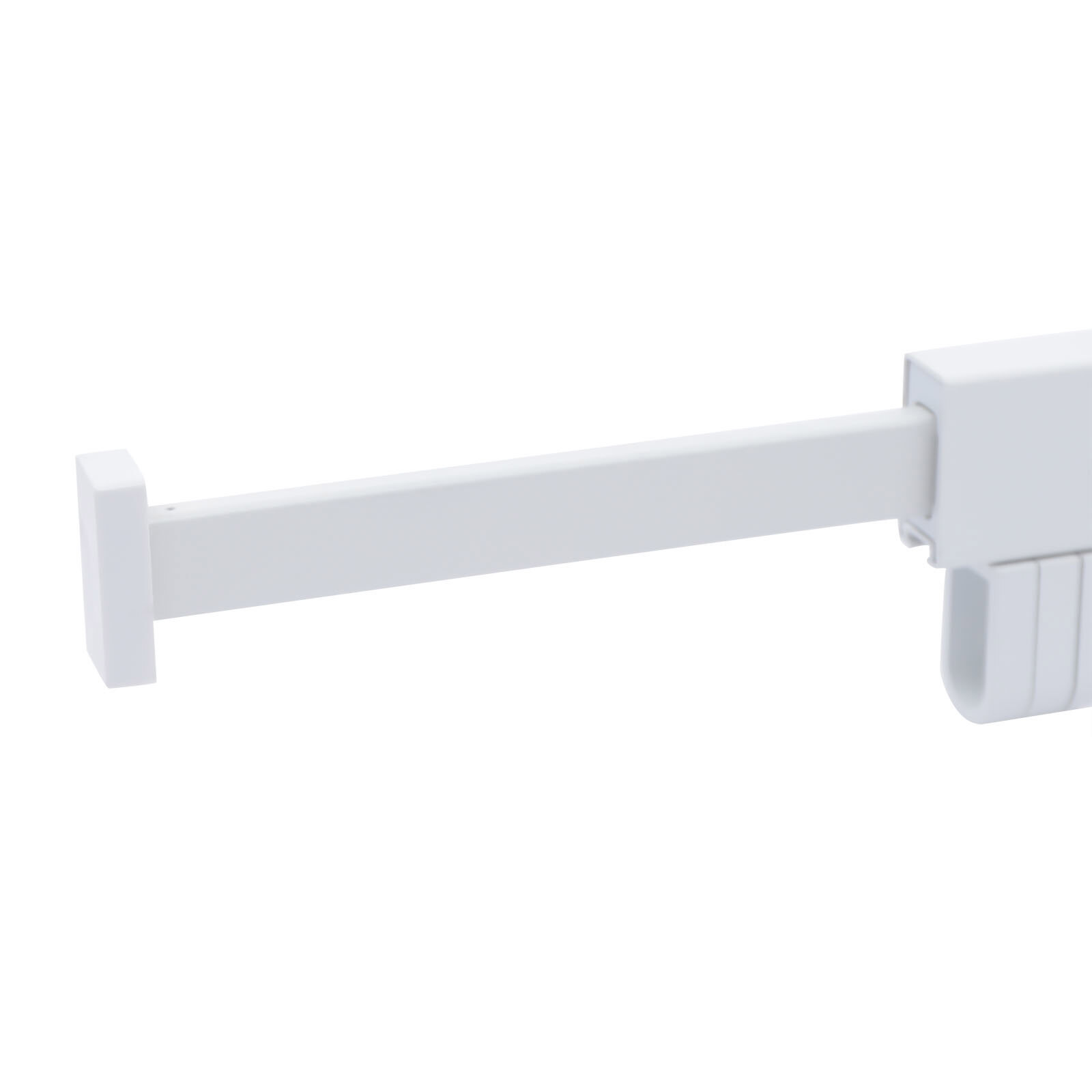 Laundry Clothes Storage Drying Rack Retractable Tri-Folding Hanger Wall-mounted