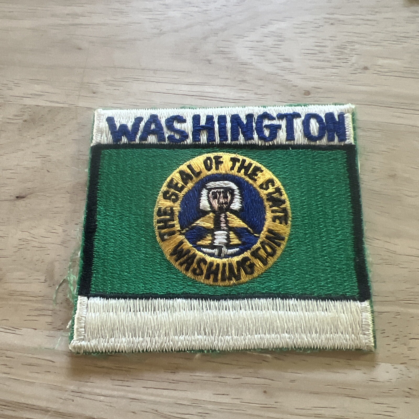 Vintage Washington “The Seal Of The State” Patch.