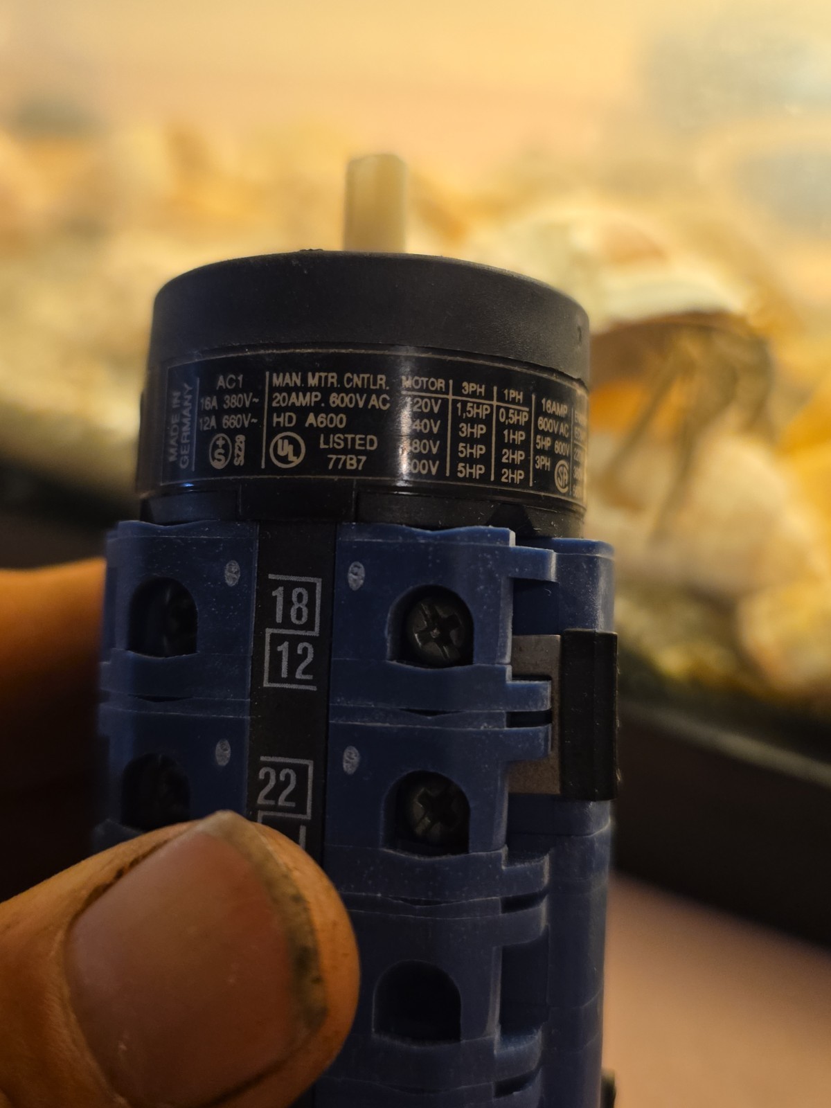 Kraus and Naimer CA11 Rotary Cam / Load Break Switch