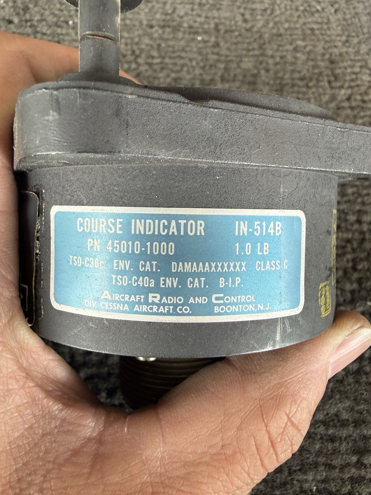 Cessna ARC 45010-1000 IN-514B Course Indicator Avionics Instrument Core