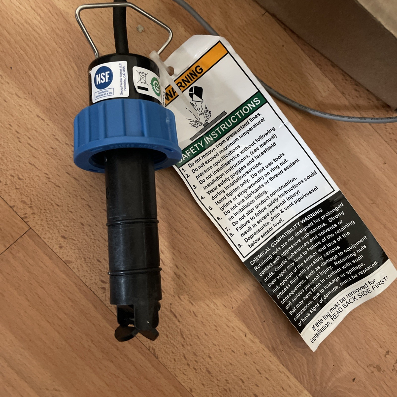 Georg Fischer Flow sensor 198 840 144 +GF+