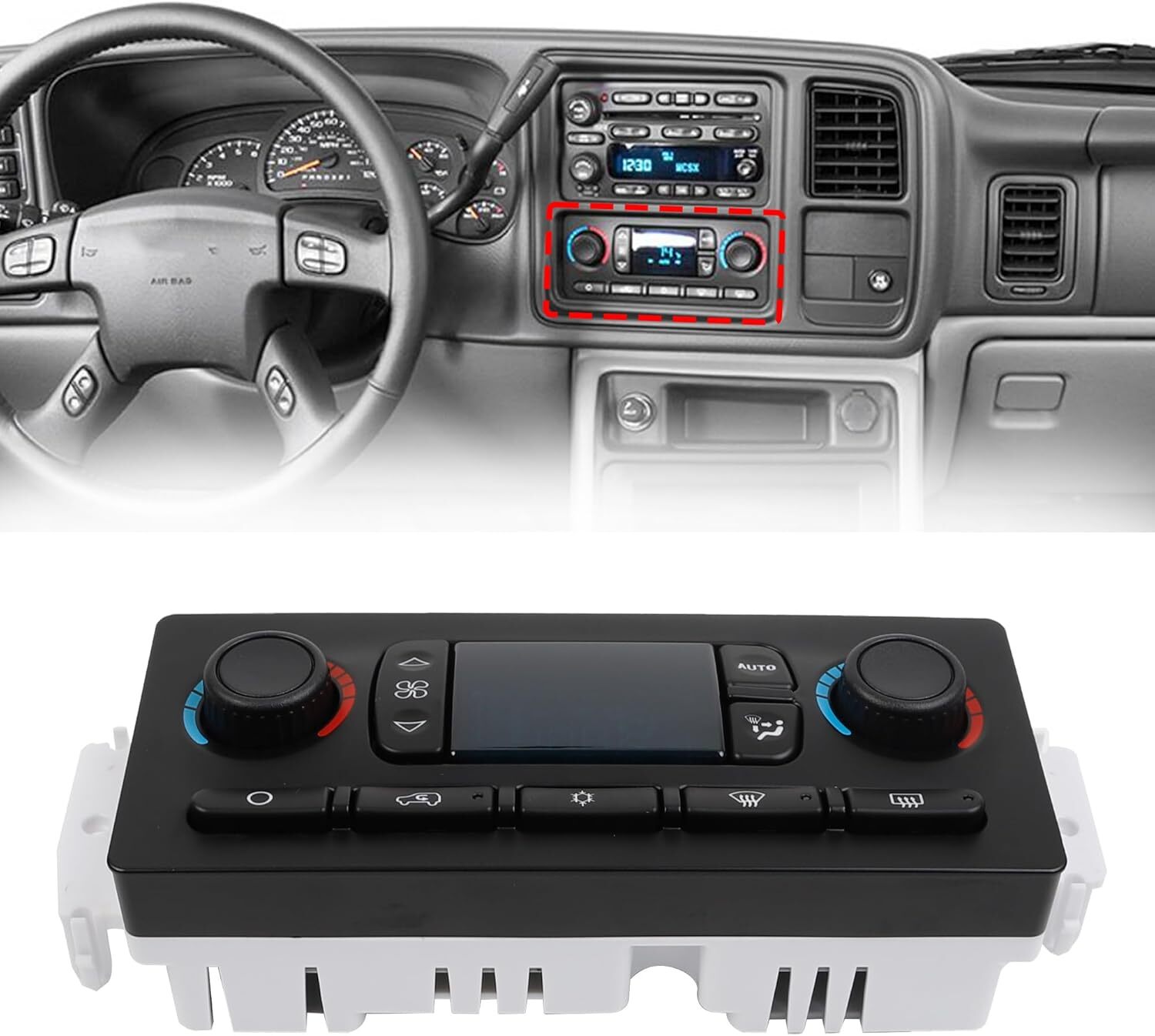 Ac Climate Control Module Improved 599-211XD For Chevy Gmc Silverado Tahoe Trail