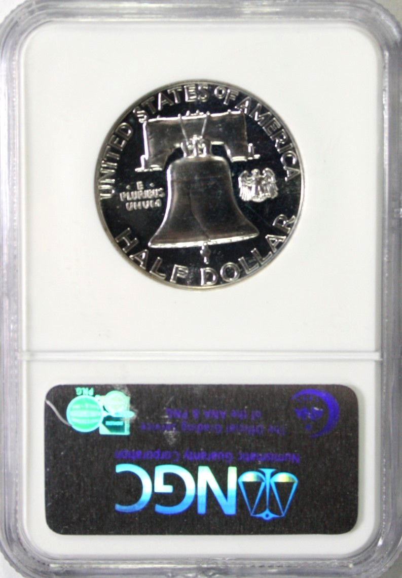 1962 Silver Proof Franklin Half Dollar NGC PF 67 #GA6-20
