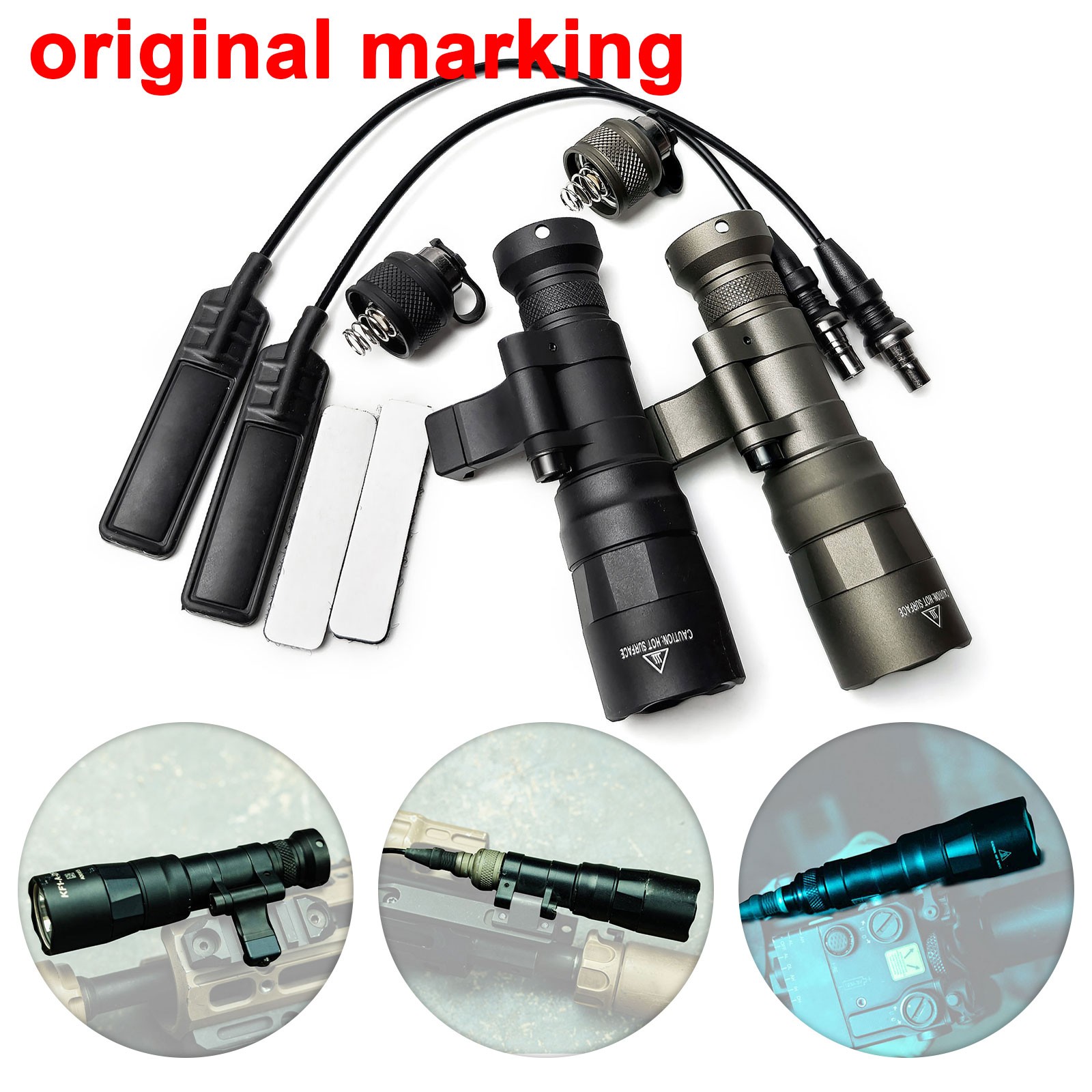 Tactical Mini M340DFT M640DFT LED Rifle Light Constant + Momentary Weaponlight