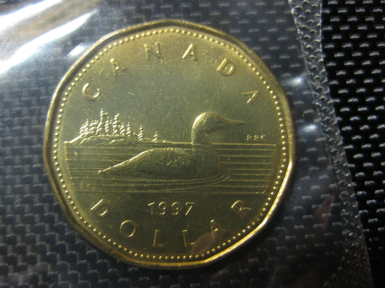 1997 Canadian Prooflike Loonie ($1.00)