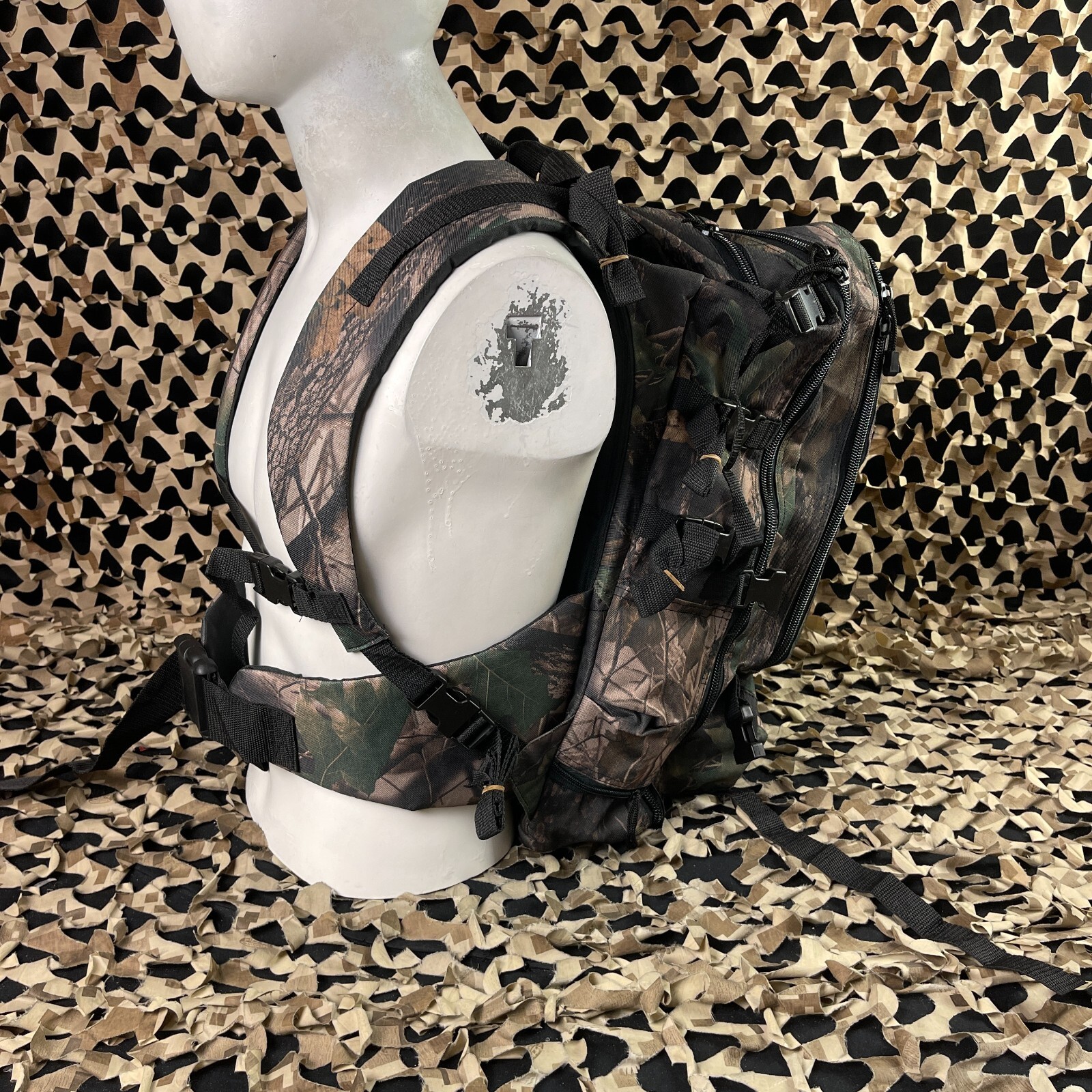 New Bushrag Ghillie Pack & 4-in-1 Suit - Woodland