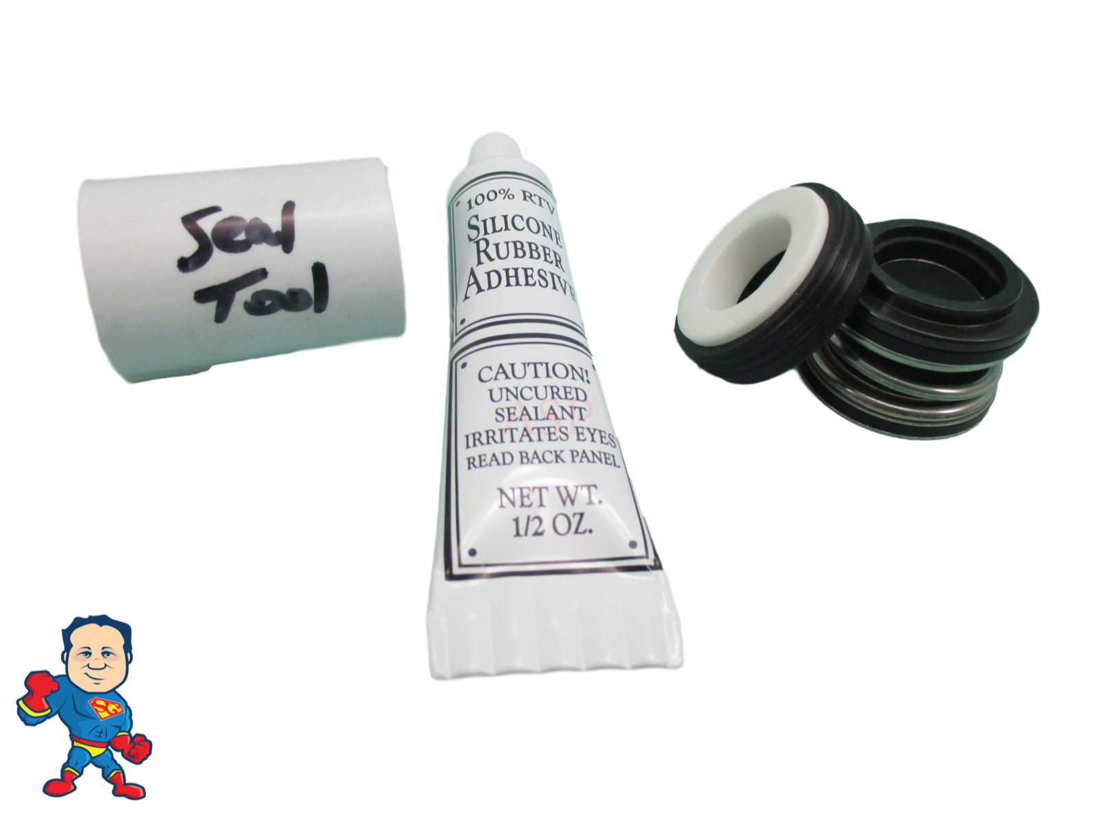 Spa Hot Tub Pump Wet End Seal Kit & Silicon 200 Aqua Flo Aqua-Flo How To Video
