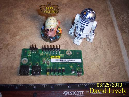 2x Lot Dell GP284 DAS29TH34A0 QTFRPO92300905 LED USB Board/Panels CN-0GP284