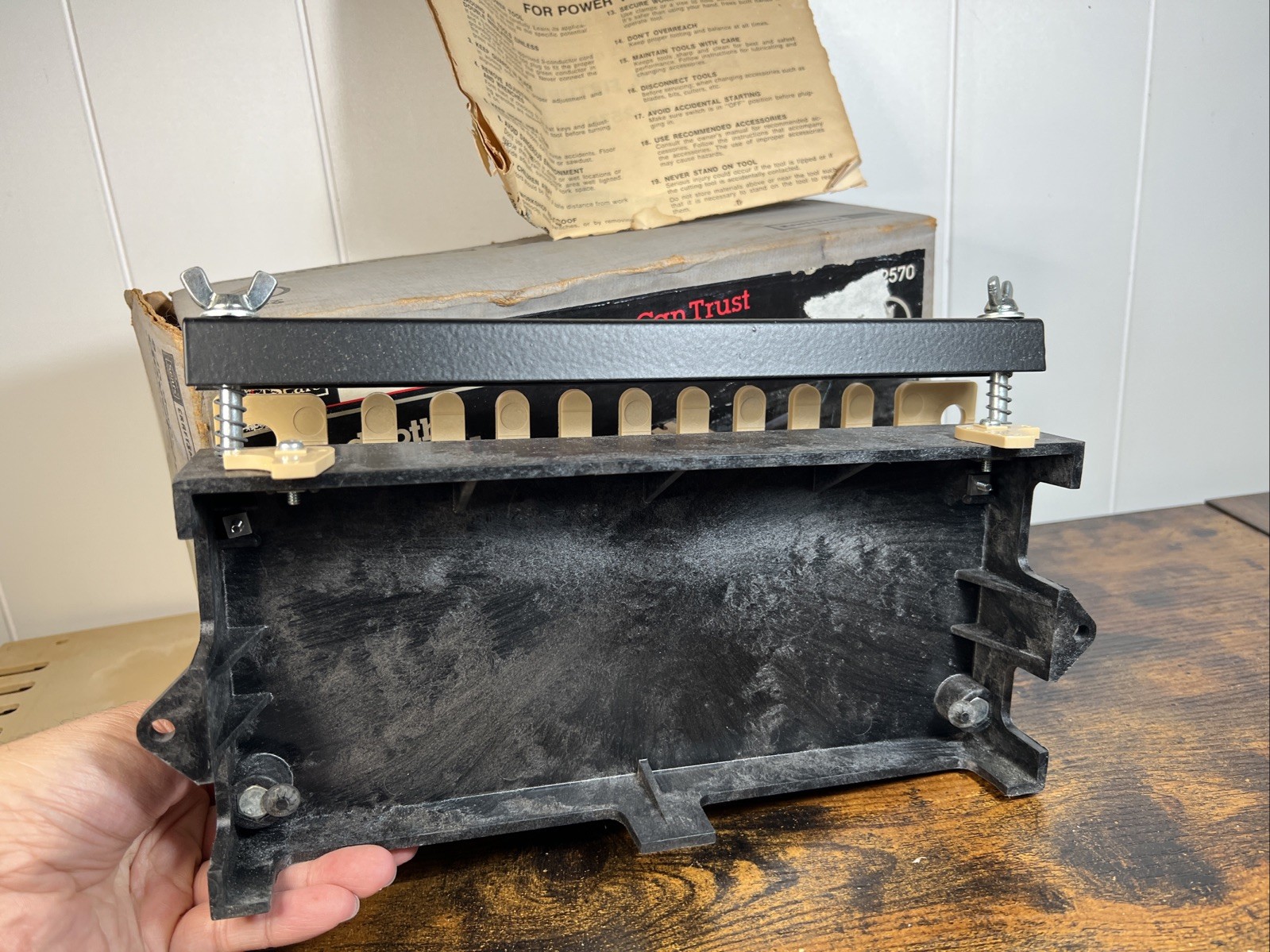 New Old Stock Vintage Sears Craftsman 8" Depth Dovetail Fixture 9-2570
