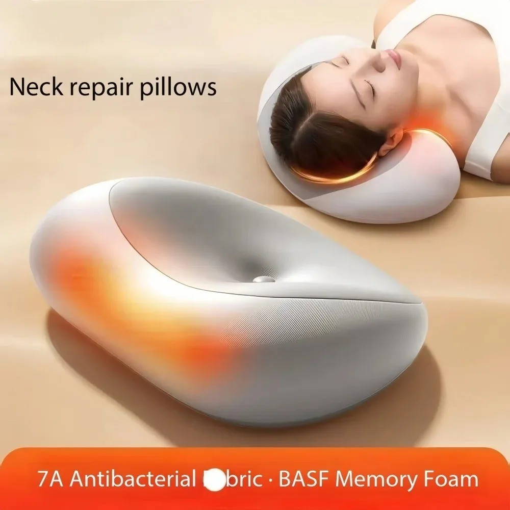Memory Foam Cervical Pillow Ergonomic Neck Support Bed Pillow for Adults