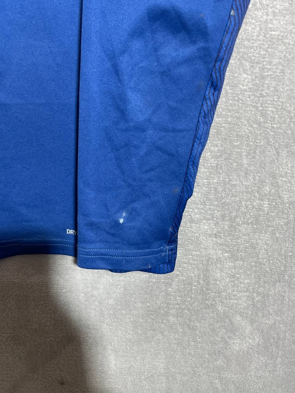 Stockport County Training Jacket Long Sleeve Blue Puma Polyester Mens Size M