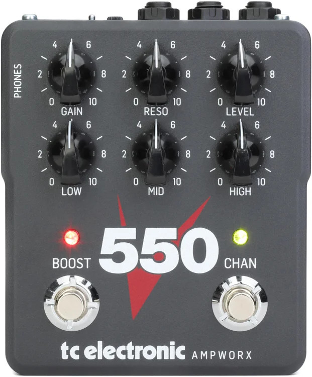TC Electronic Ampworx V550 Preamp Pedal