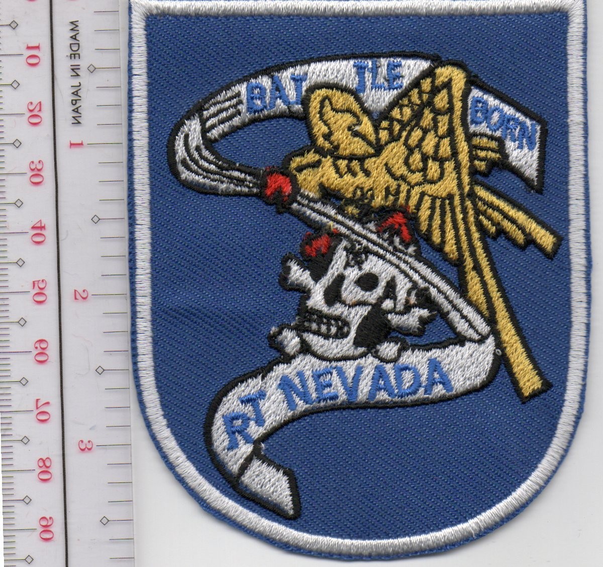 US Army 5th SFG MACV-SOG RT Nevada CCC "Battleborn" Patch NO TARIFF