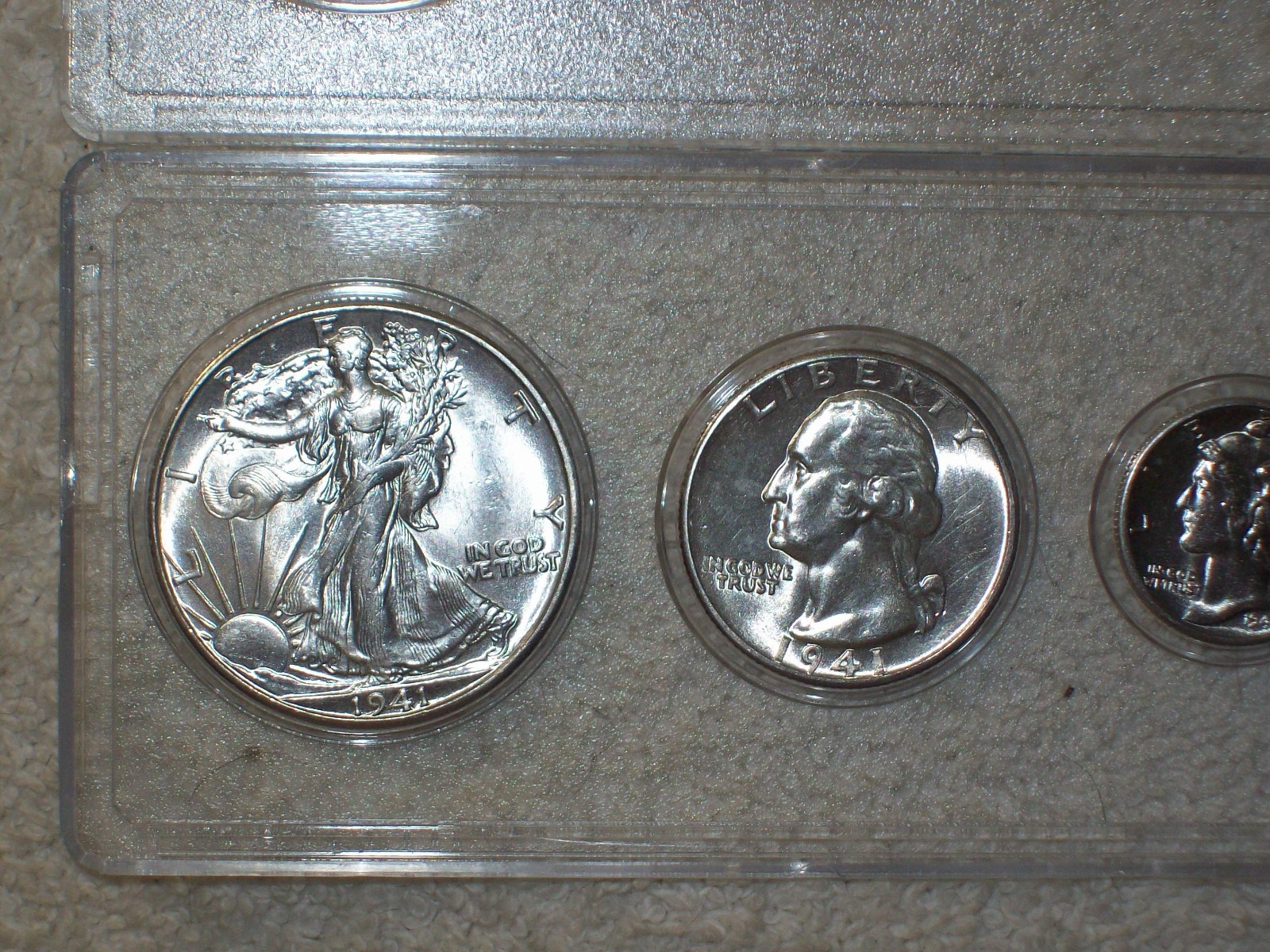 1941 D MINT SET UNCIRCULATED DENVER MINT