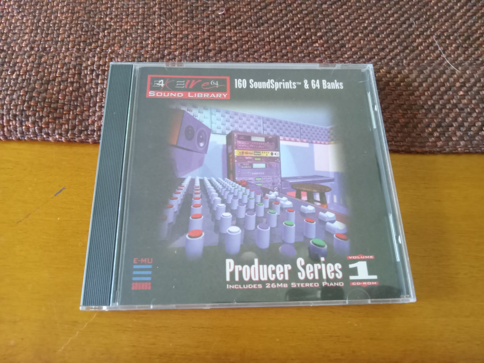 E-MU Sounds Producer Series Volume 1 CD-ROM Sounds Library