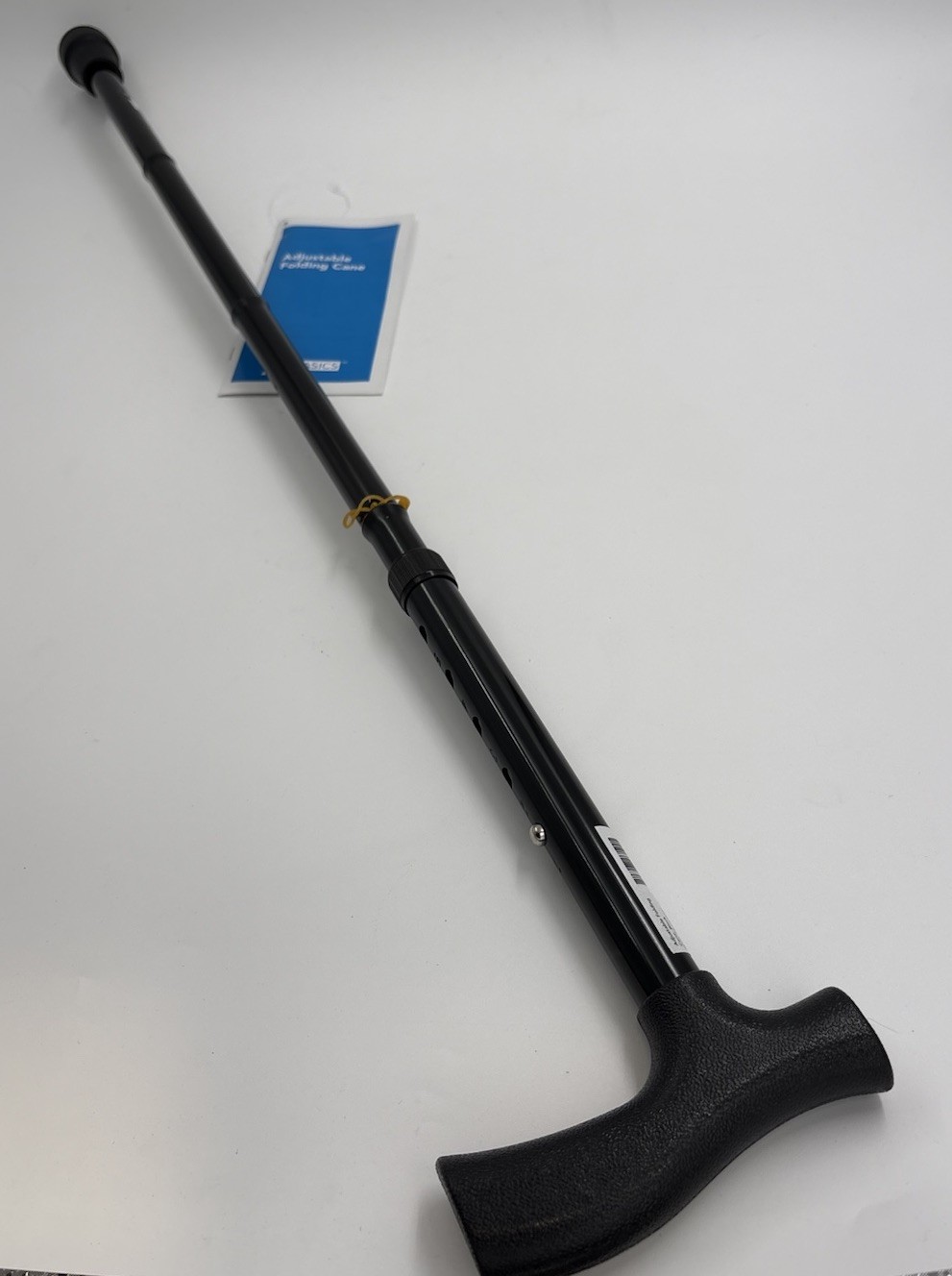 ProBasics Black Adjustable Folding Cane Durable and Portable