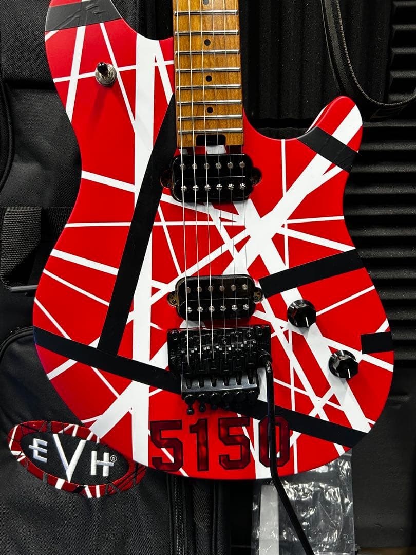 Evh Wolfgang Std. Refinished To 5150 Based On Eddie Lovers
