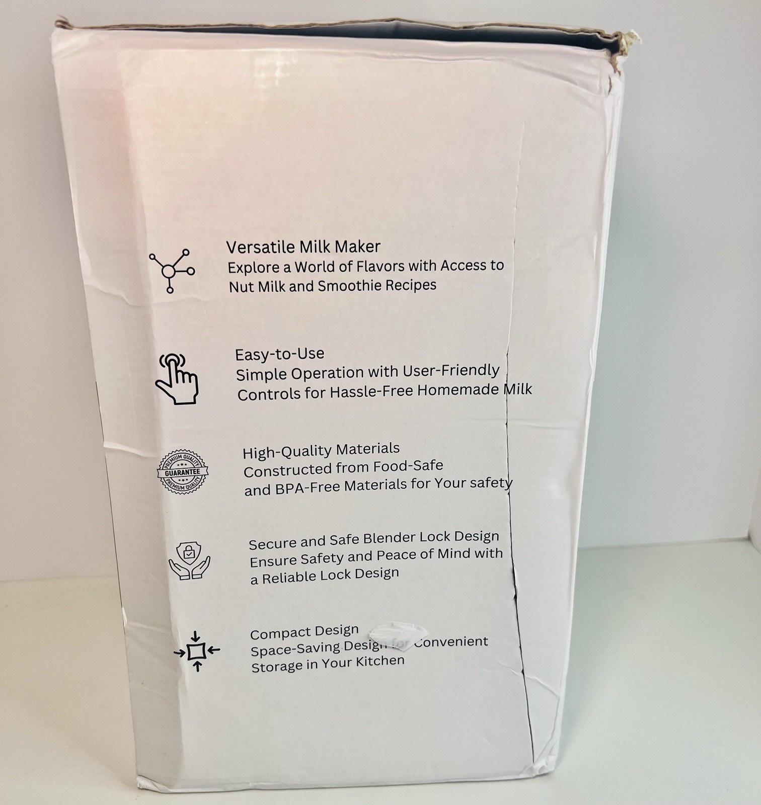NUTRI Plant Based Nut Soy Oat Milk Maker - 32 oz - 8 In 1 Functionality