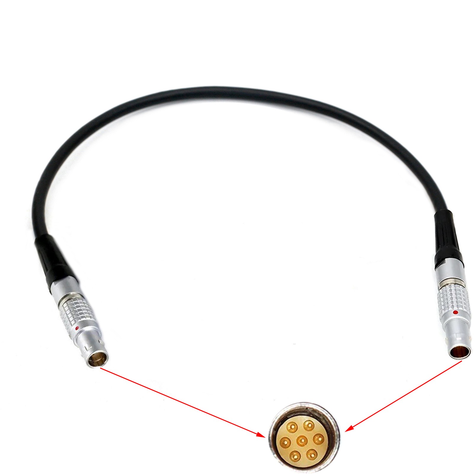 0B 7 pin to 7 pin Nucleus M TILTA Motor Wireless Follow Focus Lens Control cable