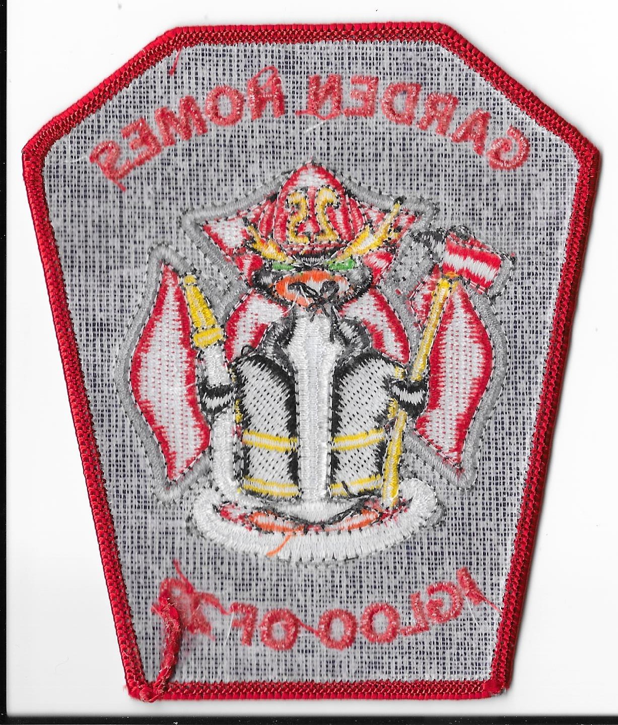 Garden Homes Fire Protection District, Illinois 25 Shoulder Patch V1