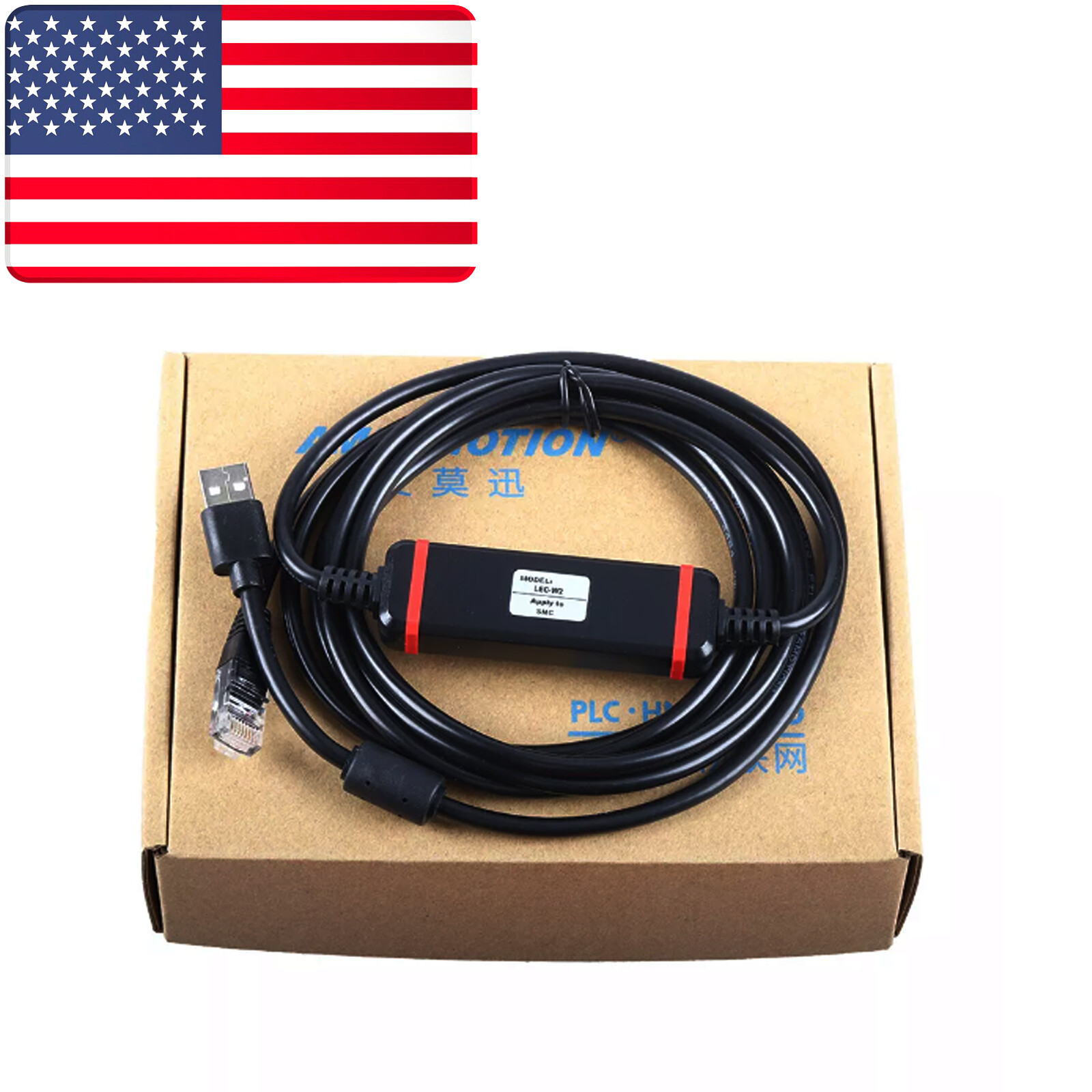 New In Box LEC-W2 Programming Cable For SMC- US Stock