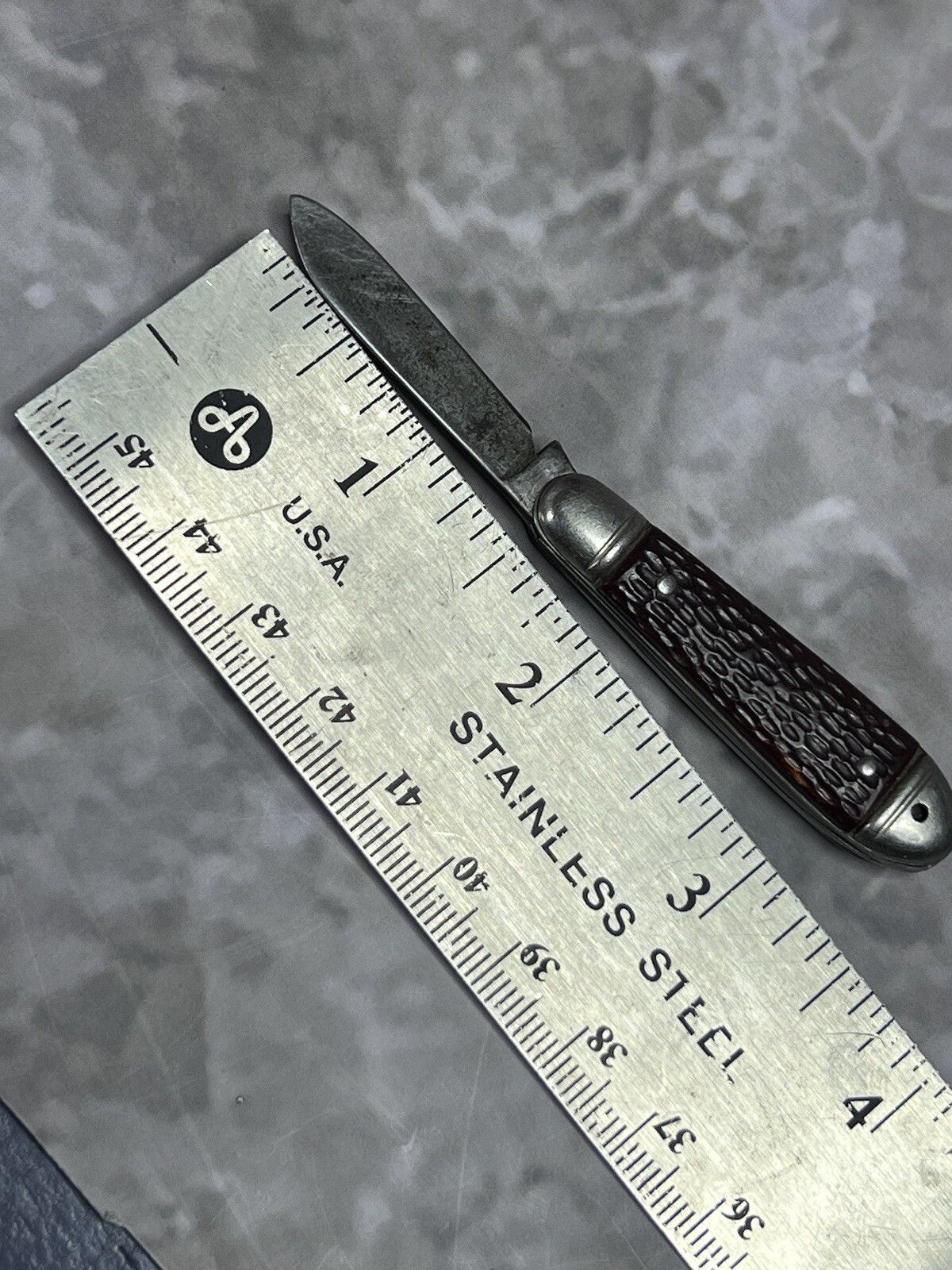 Colonial Vintage Pocket Camping Folding Knife 2 Blade #`1721