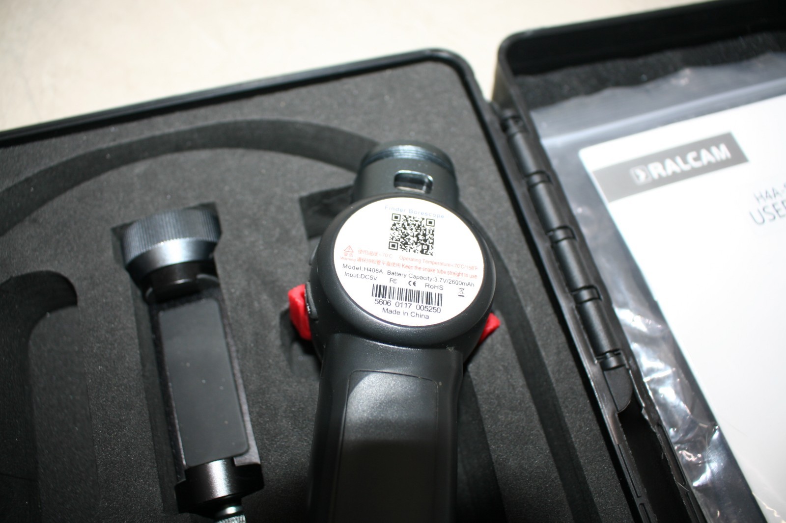 Ralcam H408A Steering Borescope Endoscope Camera for Android & iPhone