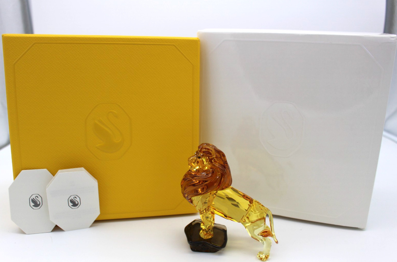 Swarovski Crystal Disney The Lion King MUFASA Figurine (5680764) - NEW