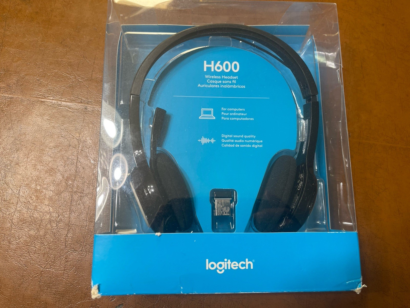 Logitech H600 Wireless  Wireless Headset Headphones PC Computer